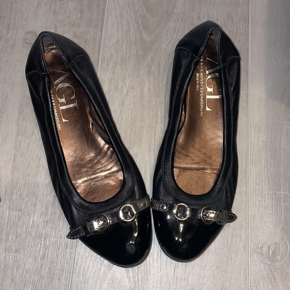 AGL Leather Flats size 8